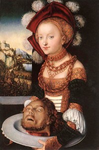 Salome, by Lucas Cranach the Elder